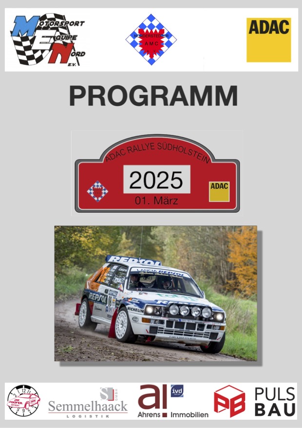 Programmheft Rallye Südholstein